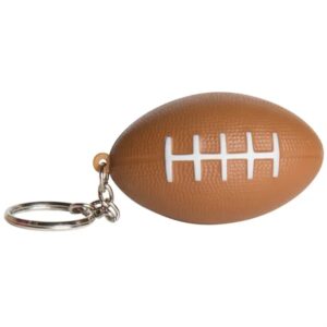 Football Stress Reliever Keyring
