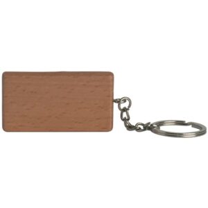 Rectangle Wooden Keyring