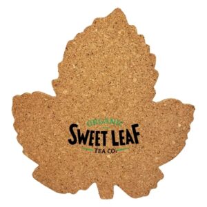 Cork Coaster - Leaf