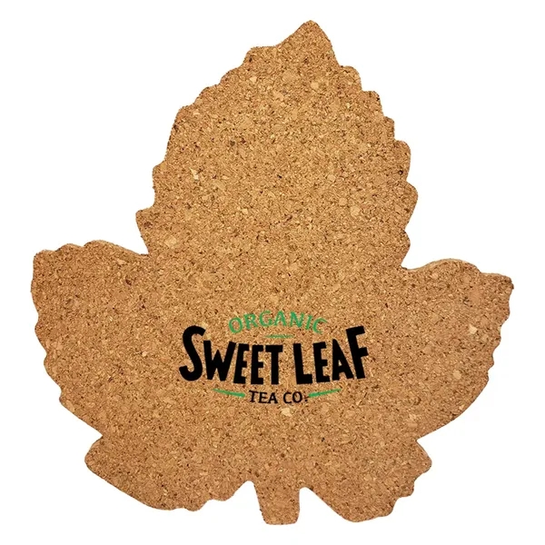 Cork Coaster - Leaf