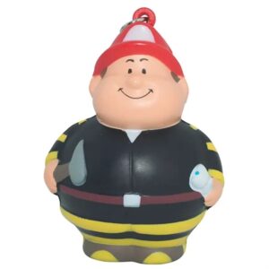 Fireman Bert Stress Reliever Keyring