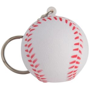 Baseball Keyring Stress Reliever
