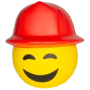 Fireman Emoji Hat Stress Reliever