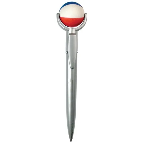 Beach Ball Squeeze Top Pen