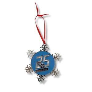 Metal Ornament with Short String or Ribbon