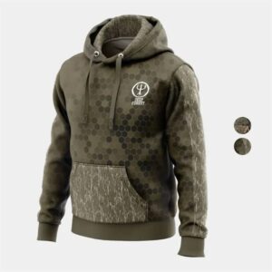 Mossy Oak® Men's 8.2 Oz. Polar Fleece Pullover Hoodie Pocket