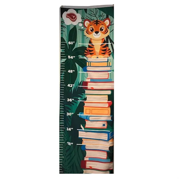 Growth Chart Flag 78" x 24" (Domestically Decorated)