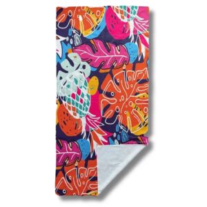 Beach Towel - 30" x  60" - Sand-Free, Self-Hemmed