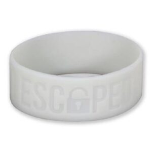 1" UV Reactive Debossed Awareness Bracelet