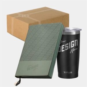 TiTUS® Executive Notebook andamp; Insulated Tumbler Gift Set