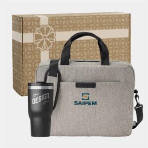 RTIC® Tumbler andamp; RejuVe® X-Pak Business Laptop Bag Gift Set