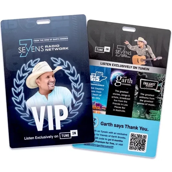 Full Color Printed PVC Cards - 4 X 6 Inch