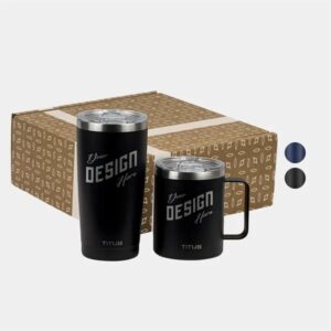 TiTUS® 20oz Tumbler andamp; 12 oz Mug Insulated Drinkware Gift Set