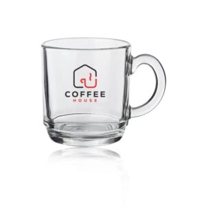 Nadir 10 oz. Aspen Glass Coffee Mug