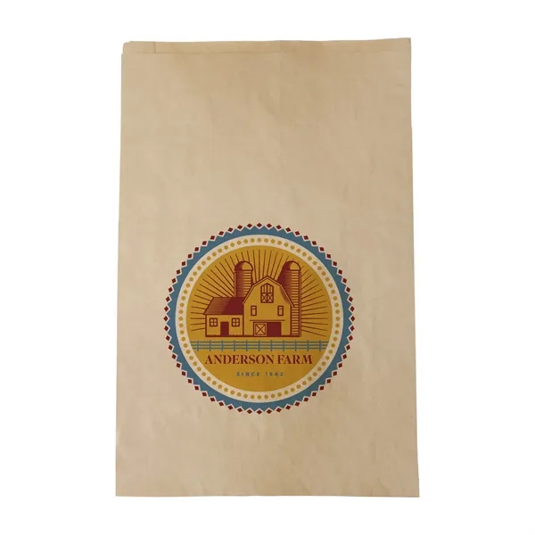 Natural Kraft Merchandise Bag - DIGITAL SPLASH