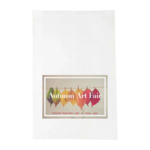 White Kraft Merchandise Bag - DIGITAL SPLASH
