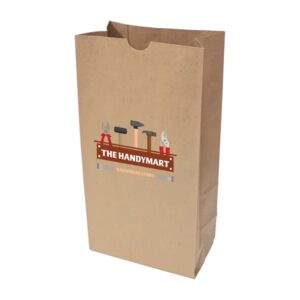 Natural Kraft Heavy Duty Coin andamp; Nail Bag - DIGITAL SPLASH