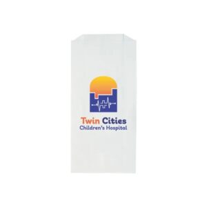 White Kraft Prescription Bag - DIGITAL SPLASH