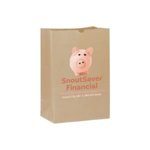Natural Kraft 8# SOS Bag - DIGITAL SPLASH