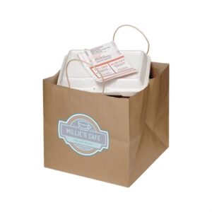 Natural Kraft Twisted Paper Handle Shopper - DIGITAL