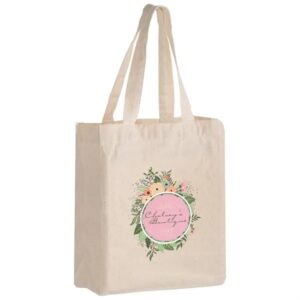 Cotton Canvas Tote Bag in CMYK - 6 oz - Color Evolution