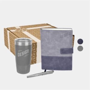 Polar Camel® 20 oz Tumbler, TiTUS® Notebook andamp; Pen Gift Set