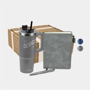 TiTUS® 30 oz Travel Mug, Executive Notebook andamp; Pen Gift Set