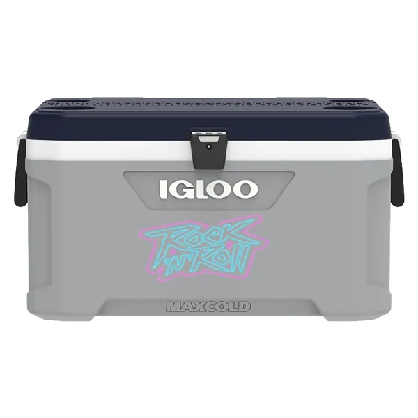 Igloo Maxcold Latitude 70 Quart Cooler(Carbonite/Aegean Sea)