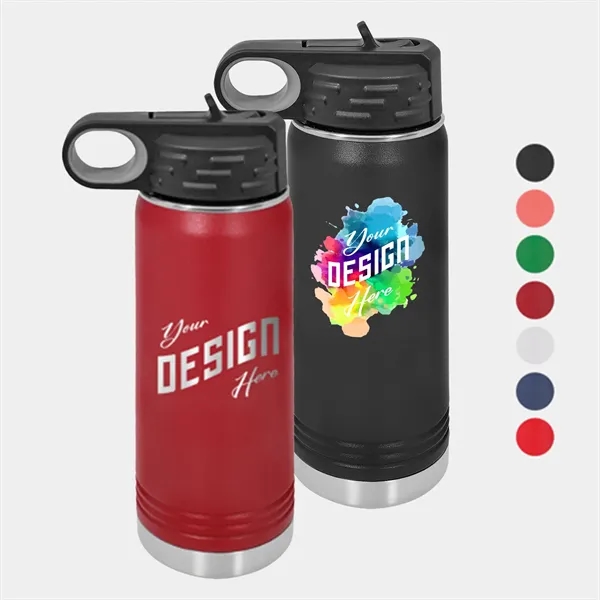 20 oz Polar Camel® Stainless Steel Insulated Water Bottle