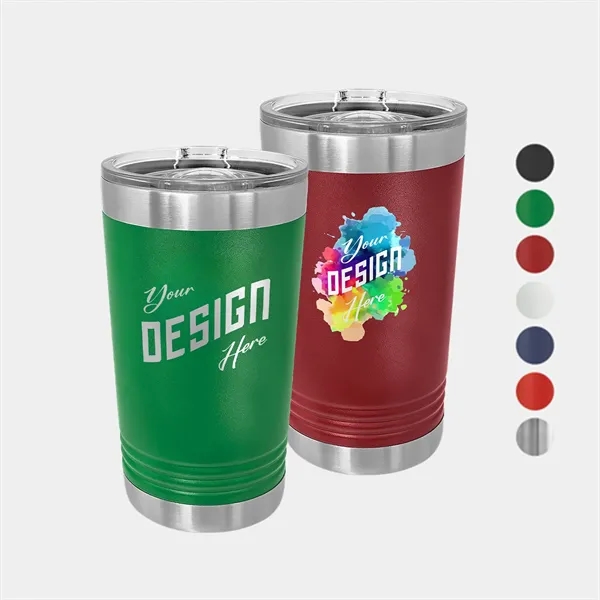 16 oz Polar Camel® Stainless Steel Insulated Pint Tumbler