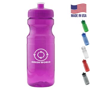Colored Translucent USA made Bike Water Bottle