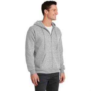 Port andamp; Company - Core Fleece Full-Zip Hooded Sweatshirt.