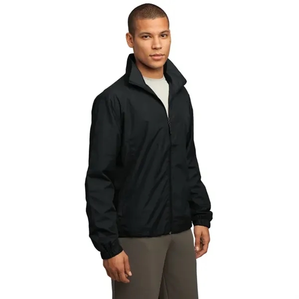 Sport-Tek Full-Zip Wind Jacket.