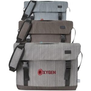 RejuVe ELEMENT Recycled Heather Laptop Brief Bag