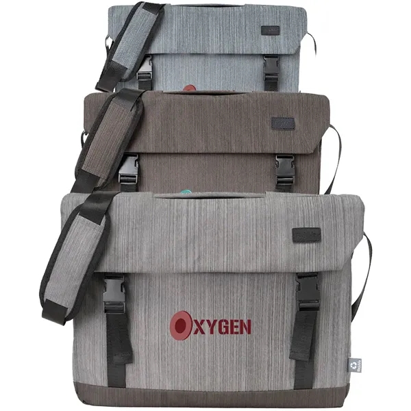 RejuVe ELEMENT Recycled Heather Laptop Brief Bag