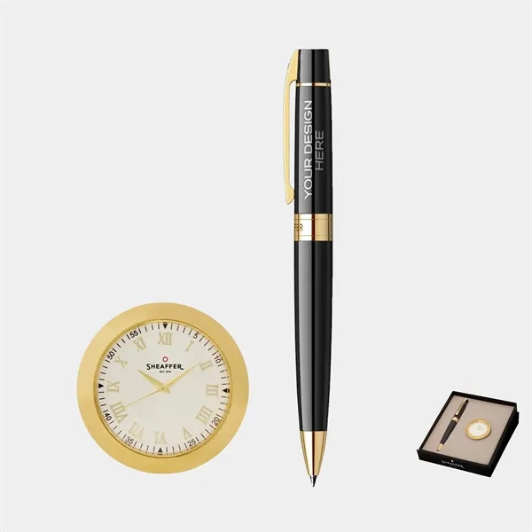 SHEAFFER® Executive Gift Set 300 Ballpoint Pen w Table Clock