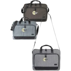 RejuVe® METRO Recycled Heather Laptop Brief Bag