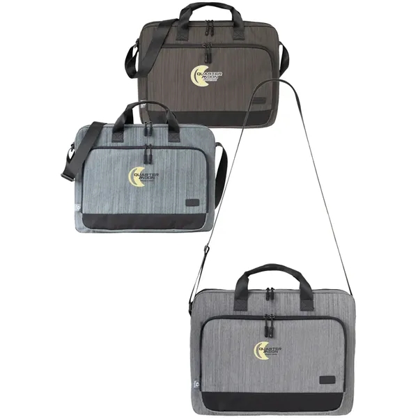 RejuVe® METRO Recycled Heather Laptop Brief Bag