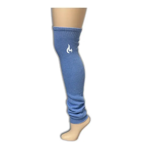 Soft cotton 28" leg warmers with DTF (Full Color Print)