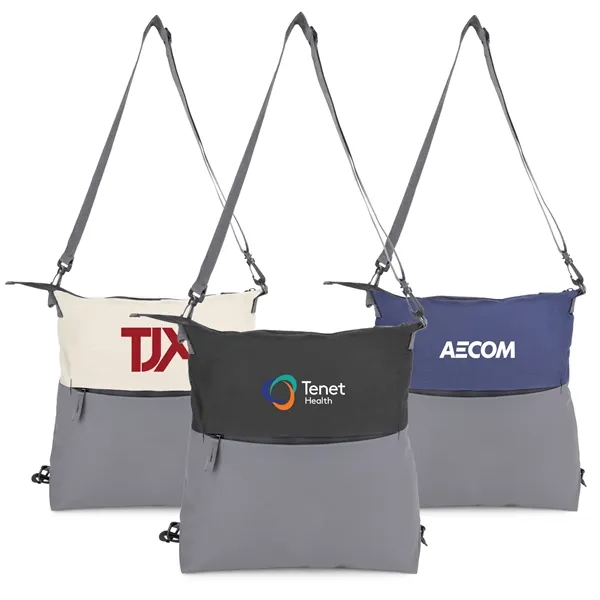 Ocean Plastic Two Tone Backpack Tote