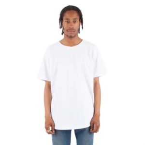 Shaka Wear Adult Curved Hem Long T-Shirt