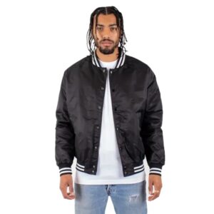Shaka Wear Men's Varsity Bomber Jacket
