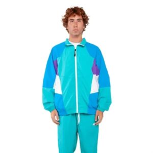 Shaka Wear Men's Nylon Track Jacket