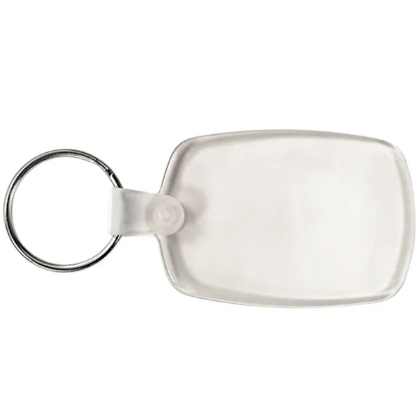 Oval Soft Plastic Keychains
