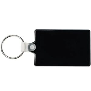 Rectangle Soft Plastic Keychains