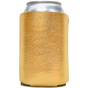 Premium Foam Collapsible Metallic Coolies