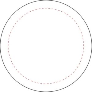 4 Inch Full Color Round Ceramic Coasters