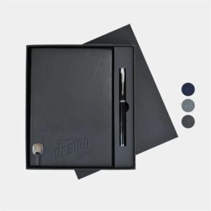 TiTUS® Xecutive Corduroy PU Leather Notebook Gift Set