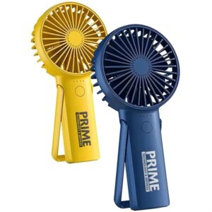 Handheld Desk Fan with Stand andamp; Detachable Cover