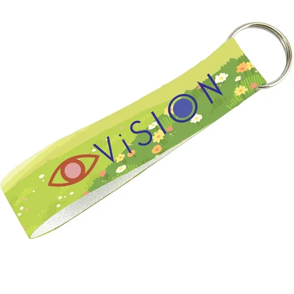 0.75" rPET Recycled Polyester Wrist Lanyard